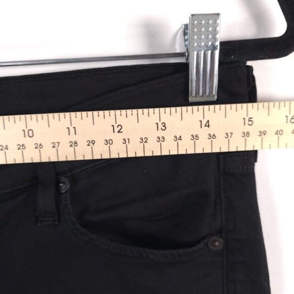 CITIZENS OF HUMANITY MADE IN USA 🇺🇸 Skinny Black Jeans Style 1300-360 Size 29 - Picture 8 of 13